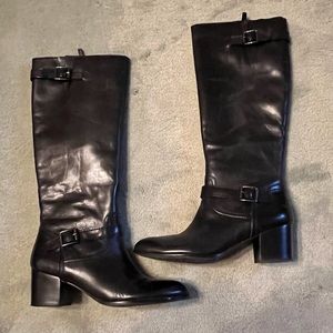 ✨DONATING SOON! Franco Sarto Leather Boot